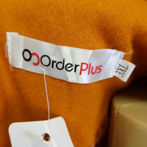 OC Order Plus Women's Pea Coat 3XL - Picture 9 of 11